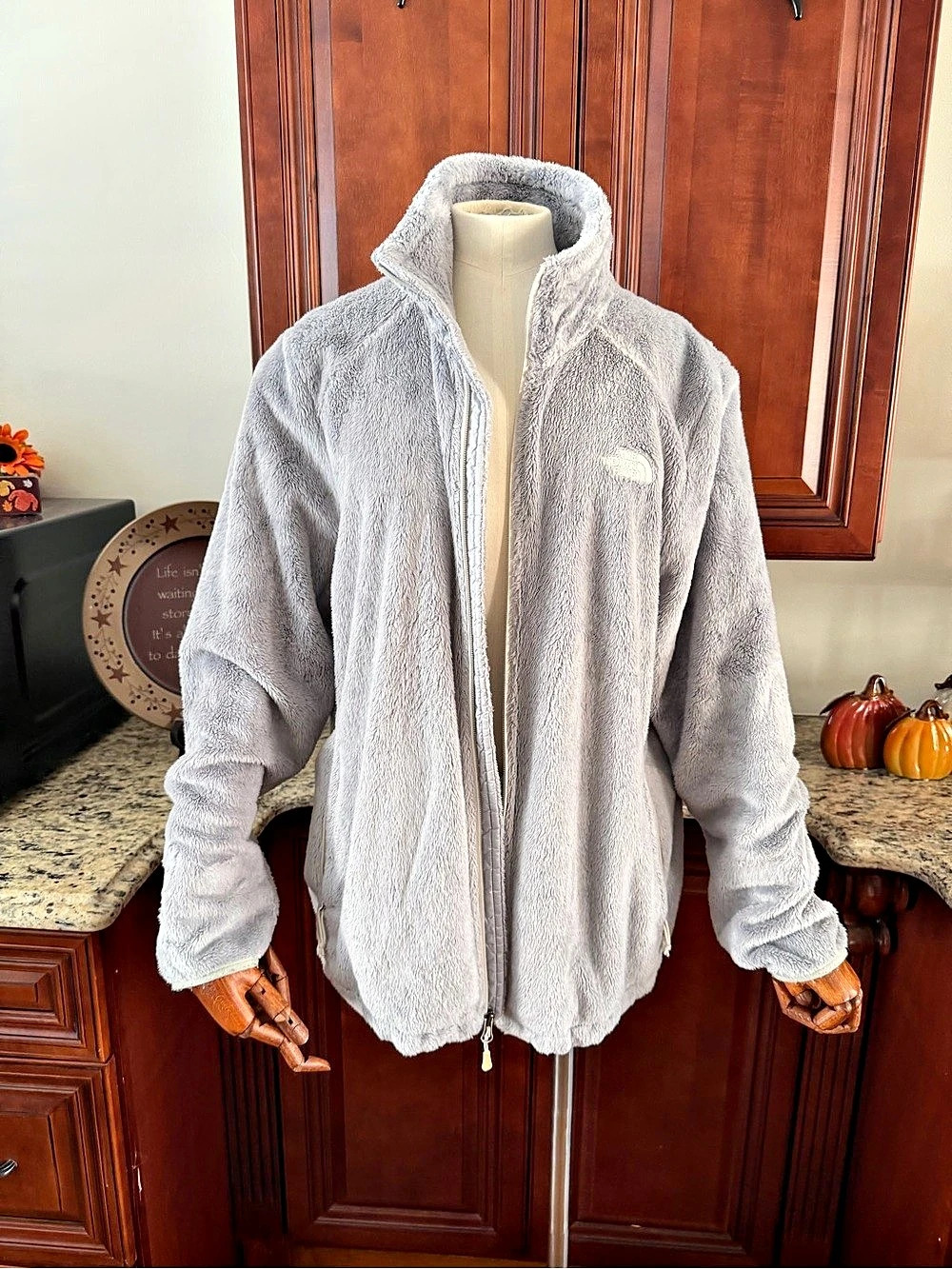 The North Face Osito Jacket Fleece Gray XL